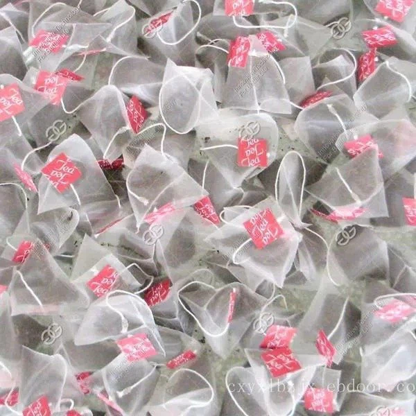 triangle tea bags