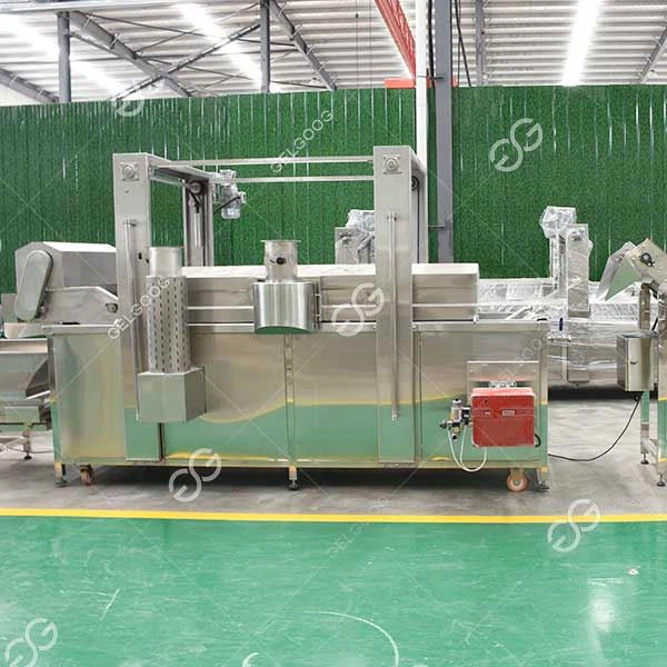 Gas Type Industrial Fried Food Fryer Machine|Snack Frying Machine