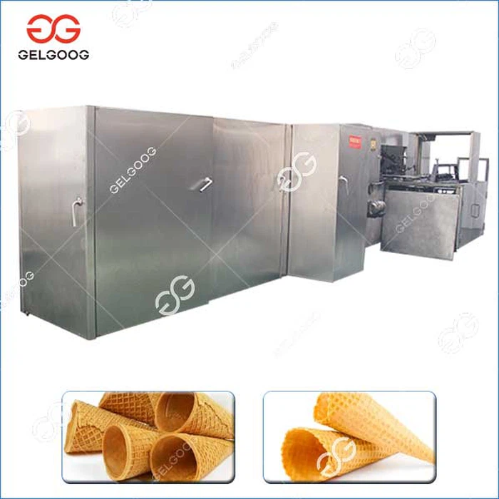 Industrial Waffle Ice Cream Cone Production Line|Sugar Cone Processing Machine Line Industrial Waffle Ice Cream Cone Production Line|Sugar Cone Processing Machine Line