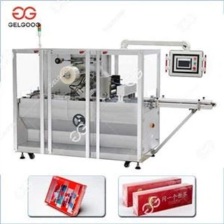 Cigarette Box Cellophane Wrapping Machine
