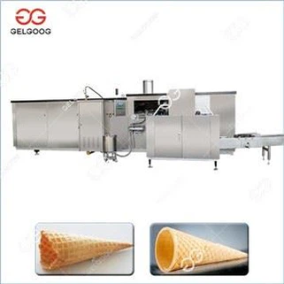Commercial Waffle Ice Cream Cone Making Machine