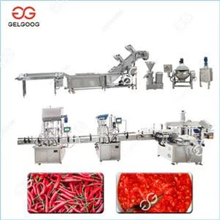 Fully Automatic Chilli Sauce Production Line