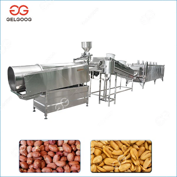 Nuts Peanut Roasting And Seasoning Line