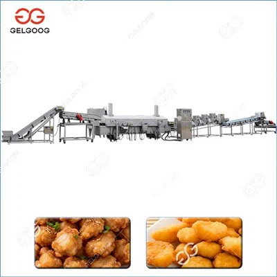 Chicken Nugget Frying Line