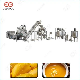 Mango Pulp Processing Line